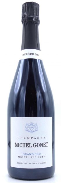 2015 michel gonet vintage champagne mesnil sur oger, blanc de blancs 750ml